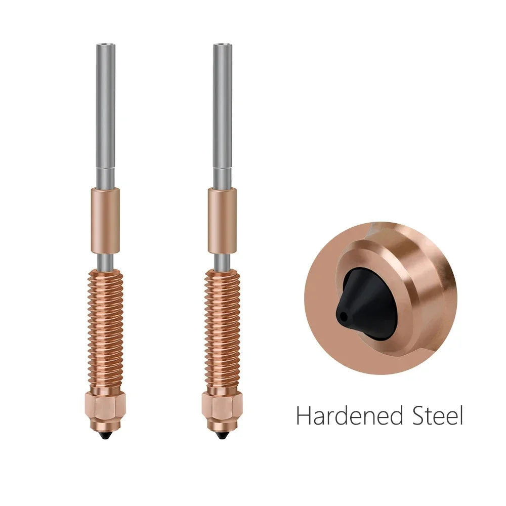 Creality official K1C Nozzle Unicorn Quick-Swap Nozzle Kit 0.4/0.6/0.8 mm Hardened Steel High-Speed Nozzles for K1C/Ender V3