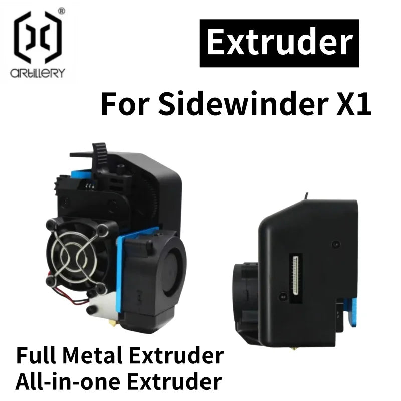 Artillery Sidewinder X1 All-In-One Single Extruder Kit Replacement Extrusion Kit for Sidewinder SW-X1 3D Printer Accessories