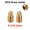 2PC 0.2 Brass