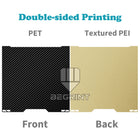 Double-Sided PET/PEI Build Plate for H2D / H2S