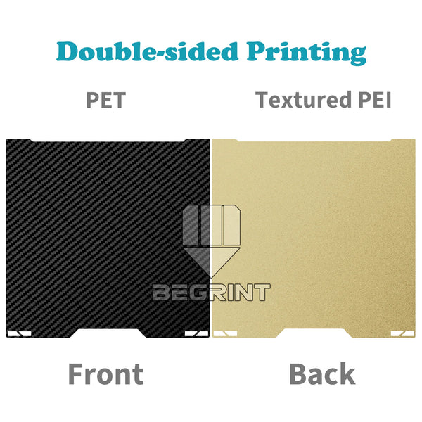 Double-Sided PET/PEI Build Plate for H2D / H2S