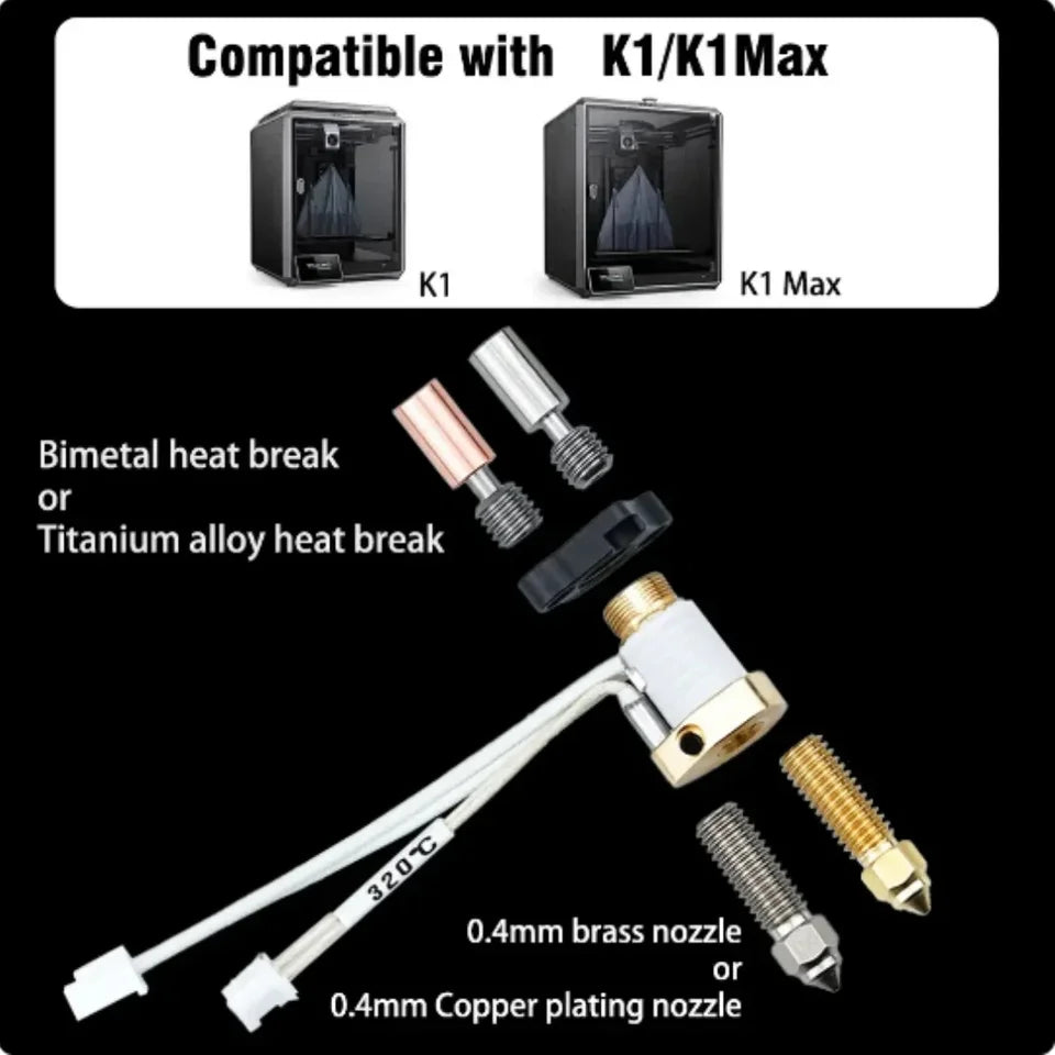 Hotend Kit for K1 / K1 Max