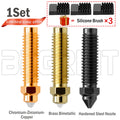 Centauri Carbon Hardened Steel Nozzle 0.4mm, Chromium Zirconium Copper Brass Bimetallic for ELEGOO Centauri Hotend Kit