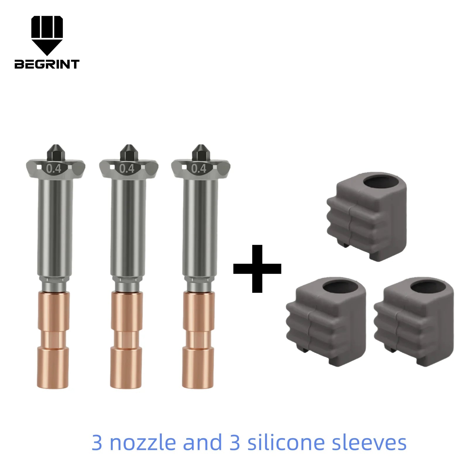For Anycubic Kobra 3 Max Nozzle Copper Brass Hardened Steel Replace Nozzle Print Head For Anycubic Kobra 3 Max Combo Accessories