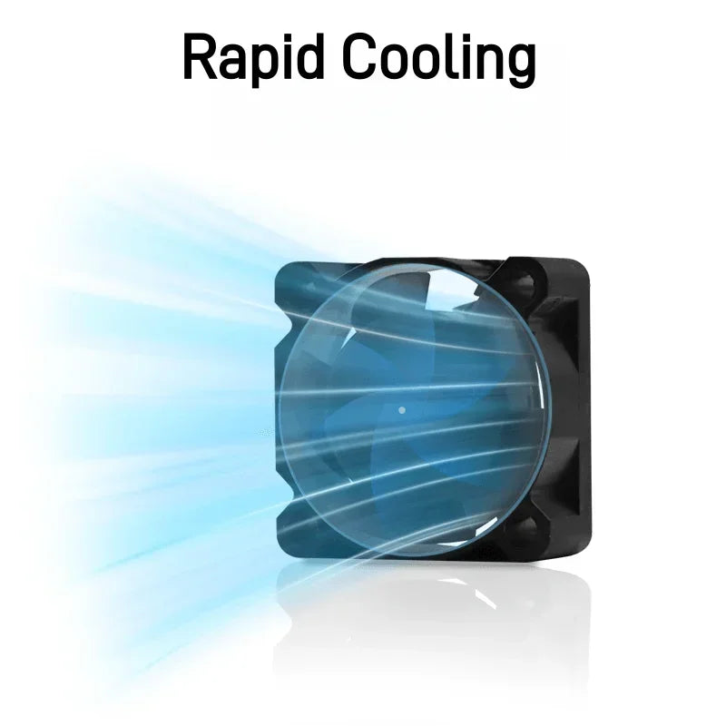 For Bambu Lab P1 Series High Quality Cooling Fan 2510 High Speed Cooler Fans Fit Bamboo bambu lab P1P P1S 3D Printer Accessories