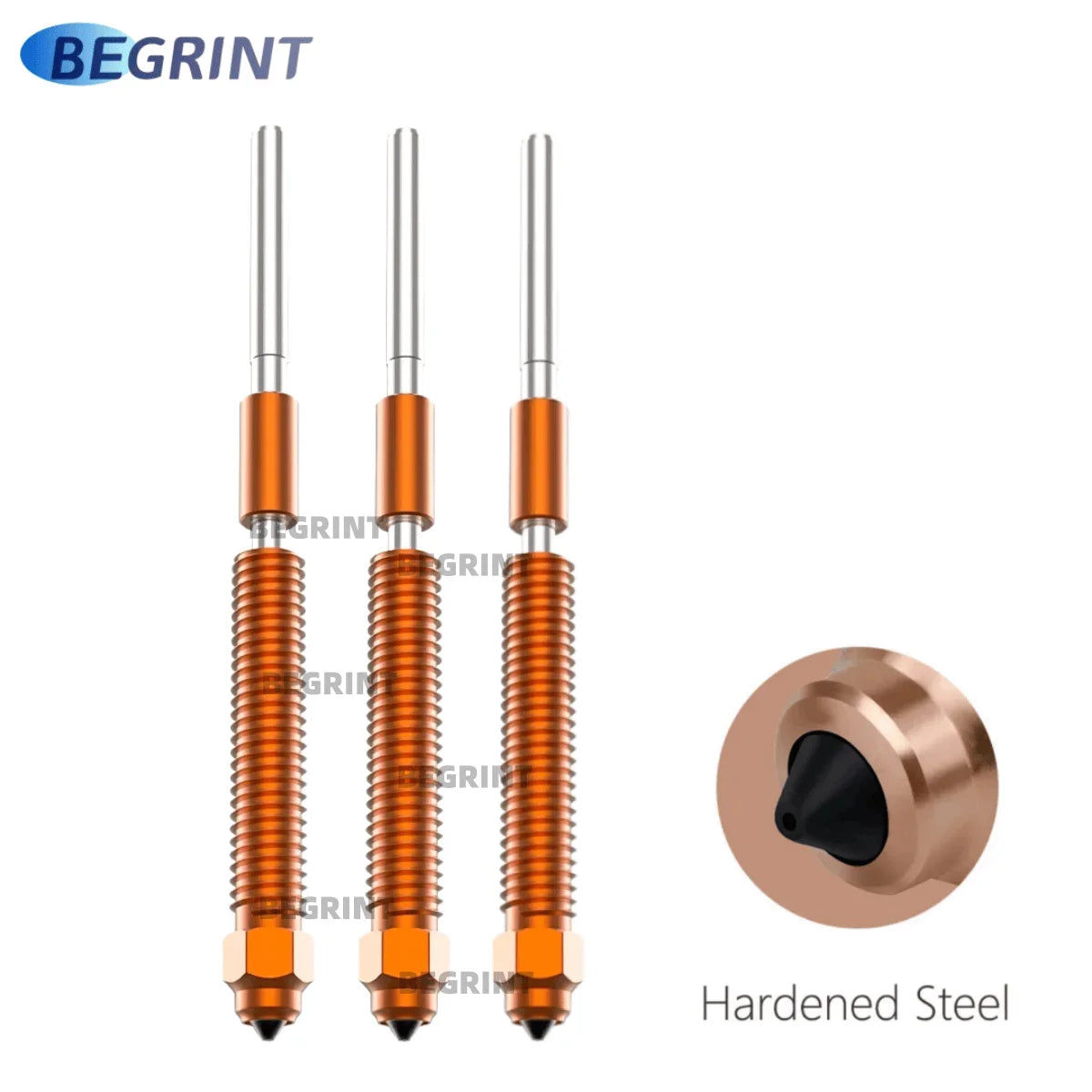 For Creality K2 Plus Nozzles 0.2/0.4/0.6/0.8mmQuick-Swap Nozzle Copper Alloy and Hardened Steel Nozzle for K2 Plus/Creality Hi