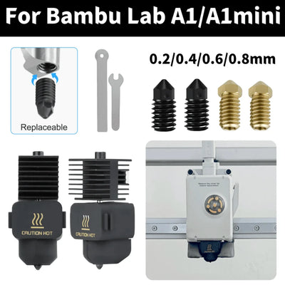 Hardened Hotend Kit for A1 / A1 Mini