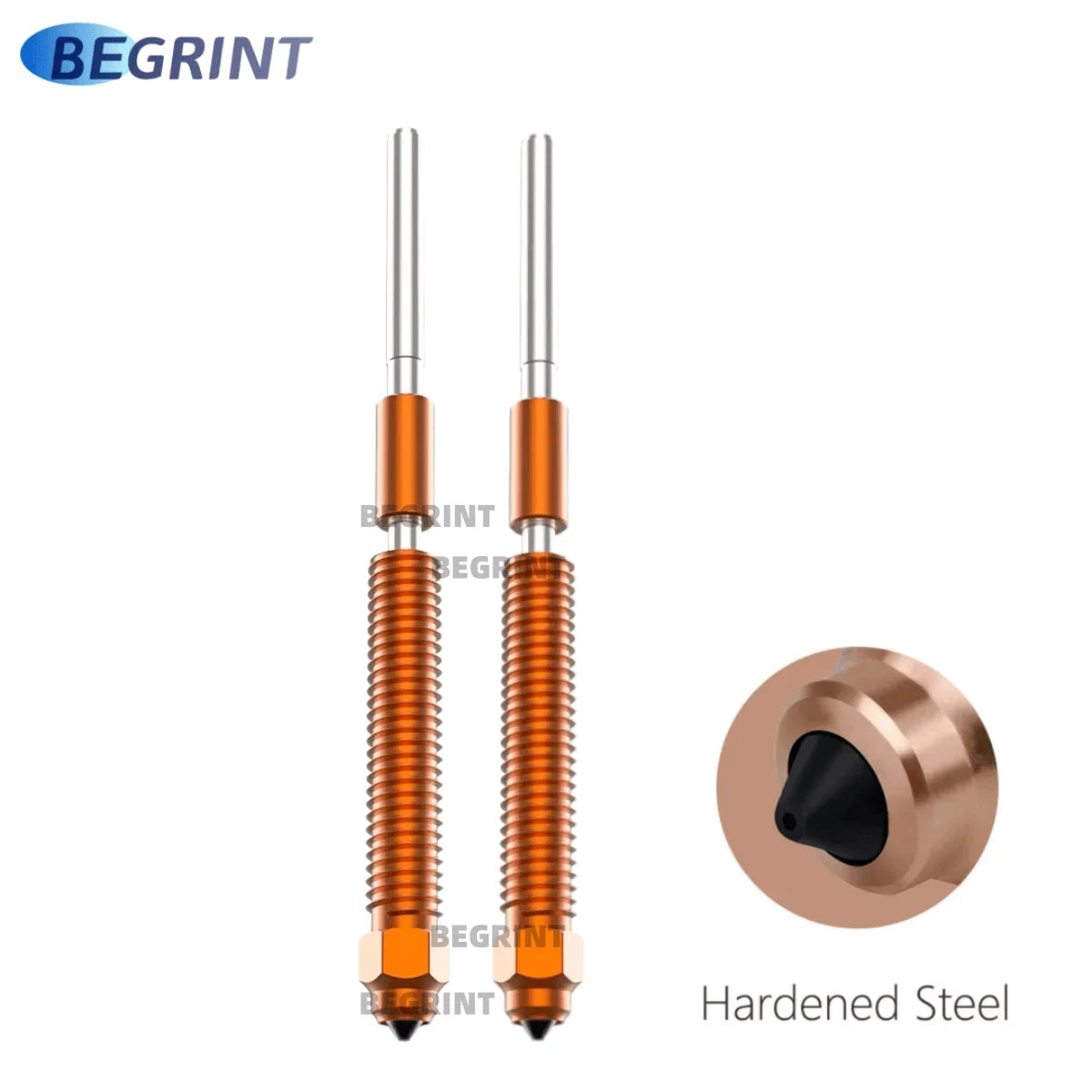For Creality K2 Plus Nozzles 0.2/0.4/0.6/0.8mmQuick-Swap Nozzle Copper Alloy and Hardened Steel Nozzle for K2 Plus/Creality Hi
