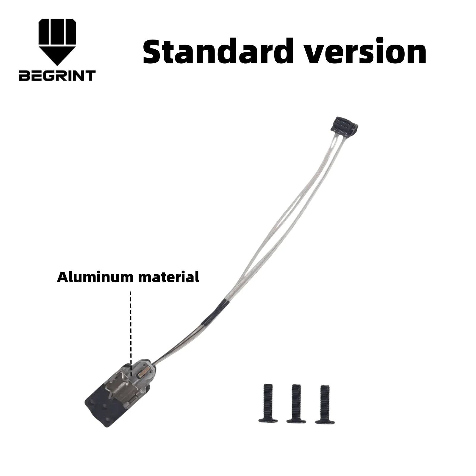 Upgrade Hotend Heating Assembly For Bambu Lab A1/A1 mini Nickel Plated Copper Nozzle Mounting Components for Bambu lab A1 mini
