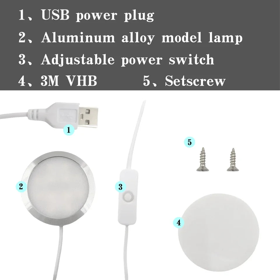 For Bambu Lab Led Lamp Kit 001 Maker Supply Bambulab Light Kit Led Light Parts Diy Model Without 3d Printing Parts