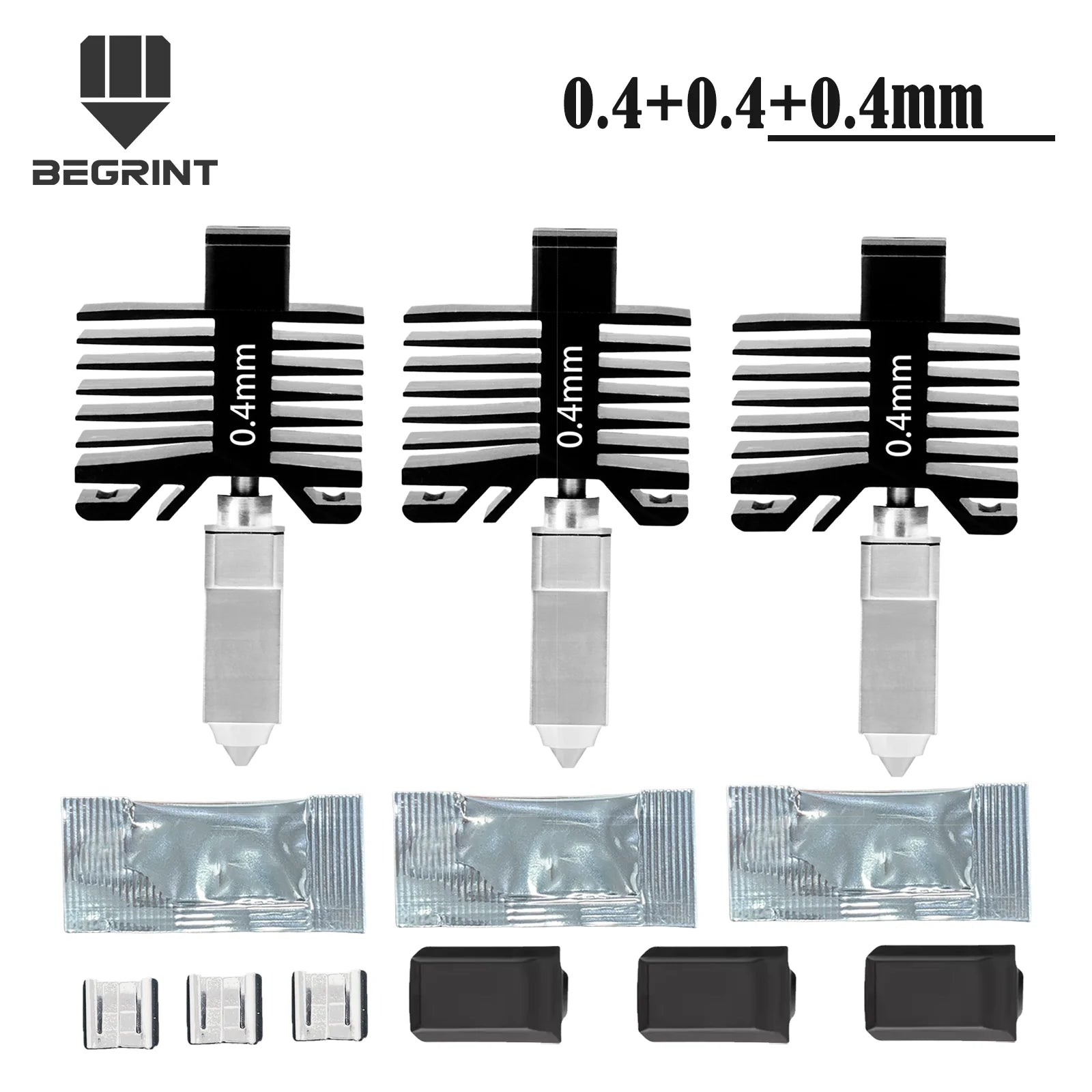 Integrated Hardened Steel Hotend