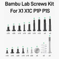 For Bambu lab X1/P1 Series Common Screws Kit with AMS High Quality Screws fully Suitable for Bambu X1 X1C P1S P1P 3D Printer
