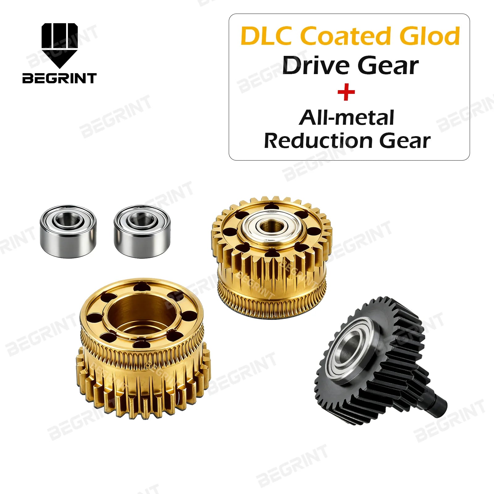 Reduction Gear For Creality K2/K2 Pro/K2 Plus Upgrade Full Metal Filament Reduce Gear Driver Gears Extruder Transmission Part