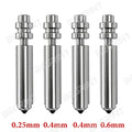 For Anycubic Kobra X Nozzle KX Bimetal Nozzles 0.2/0.6/0.8/0.4mm One-piece Hotend Nozzle Resistant 300℃ For KobraX 3D Printer