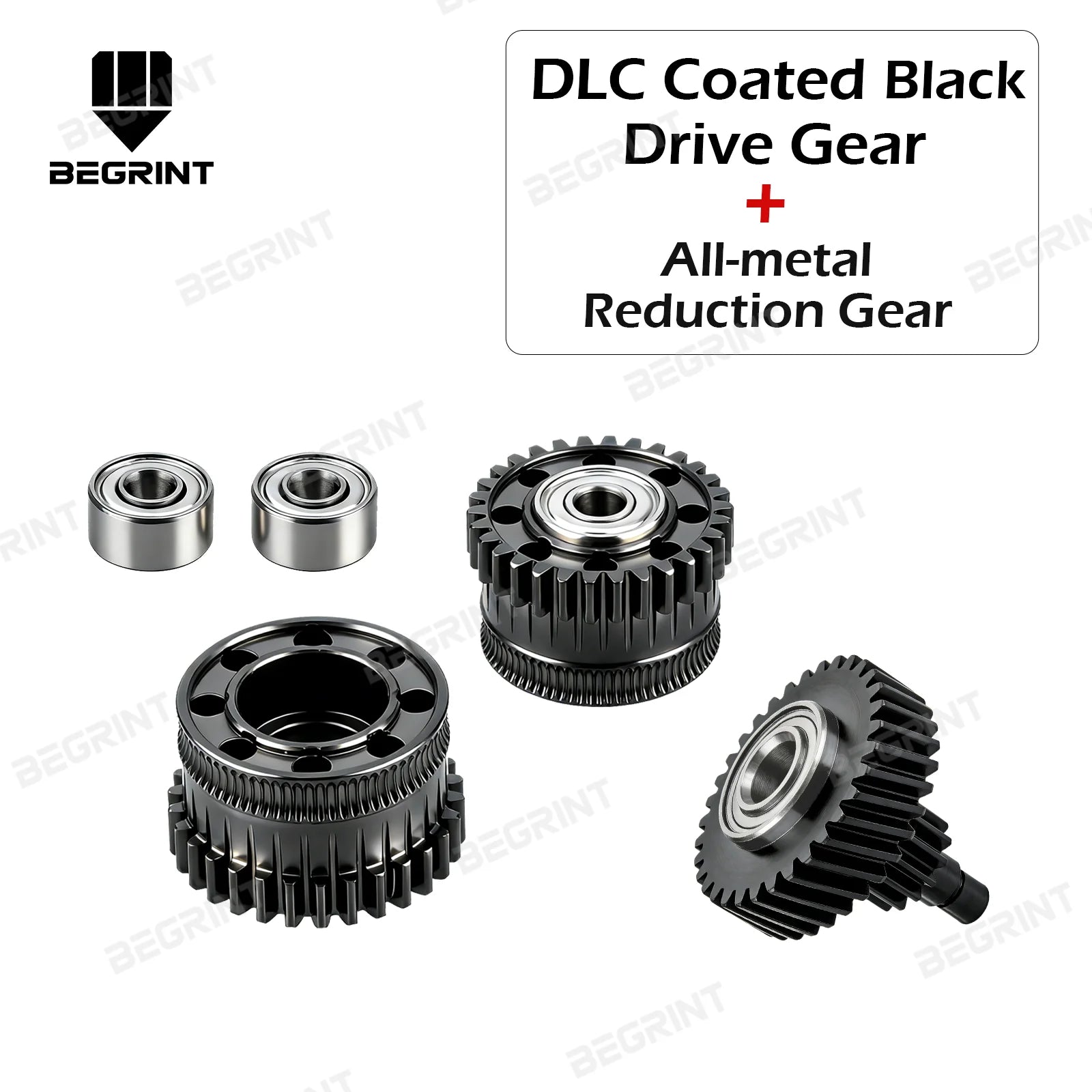 Reduction Gear For Creality K2/K2 Pro/K2 Plus Upgrade Full Metal Filament Reduce Gear Driver Gears Extruder Transmission Part