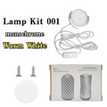 For Bambu Lab Led Lamp Kit 001 Hardware For Bamboo Light Led Light Parts DIY Model Warm White/Multicoour Without Lamp Shell