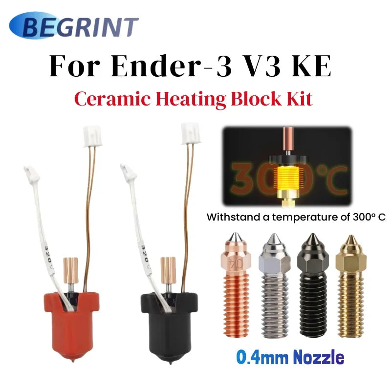Ceramic Hotend for Ender-3 V3 KE
