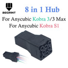 8 in 1 Hub 8 COLORS FILAMENT HUB For ANYCUBIC Kobra s1 /Kobra 3 Max /Kobra 3 3D Printer Parts Accessories