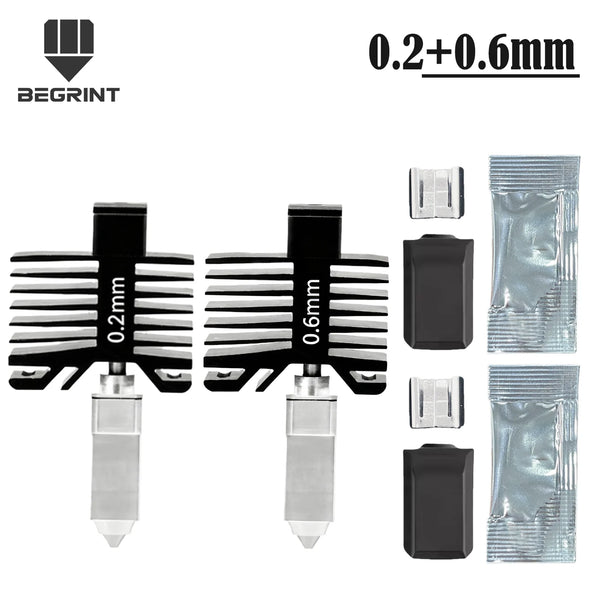 Integrated Hardened Steel Hotend