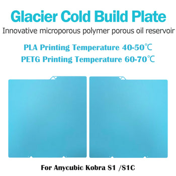 Glacier Cold Build Plate for Kobra S1