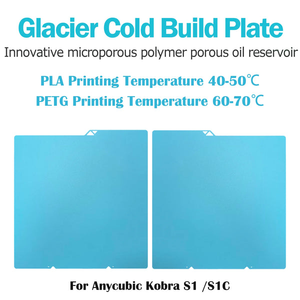 Glacier Cold Build Plate for Kobra S1