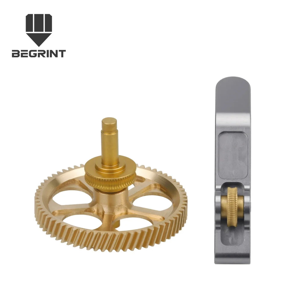 Extruder Gear For Bambu Lab A1 MINI Claw Gear RNC Nano-Coated Hardened Steel Helical Gear Kit All metal For Bambulab A1 A1 Mini