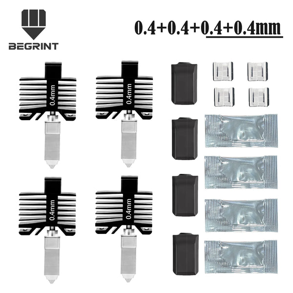 Integrated Hardened Steel Hotend