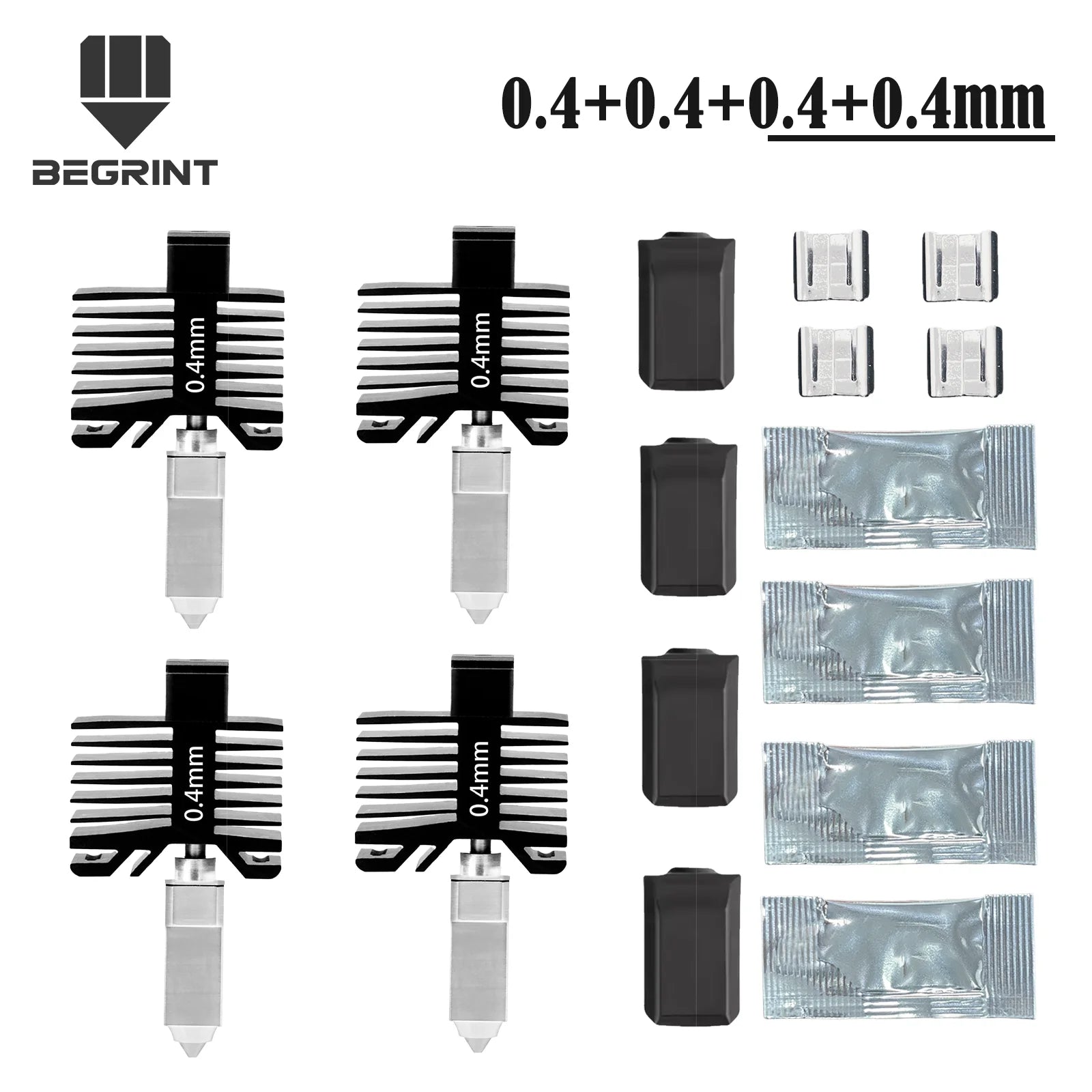 Integrated Hardened Steel Hotend