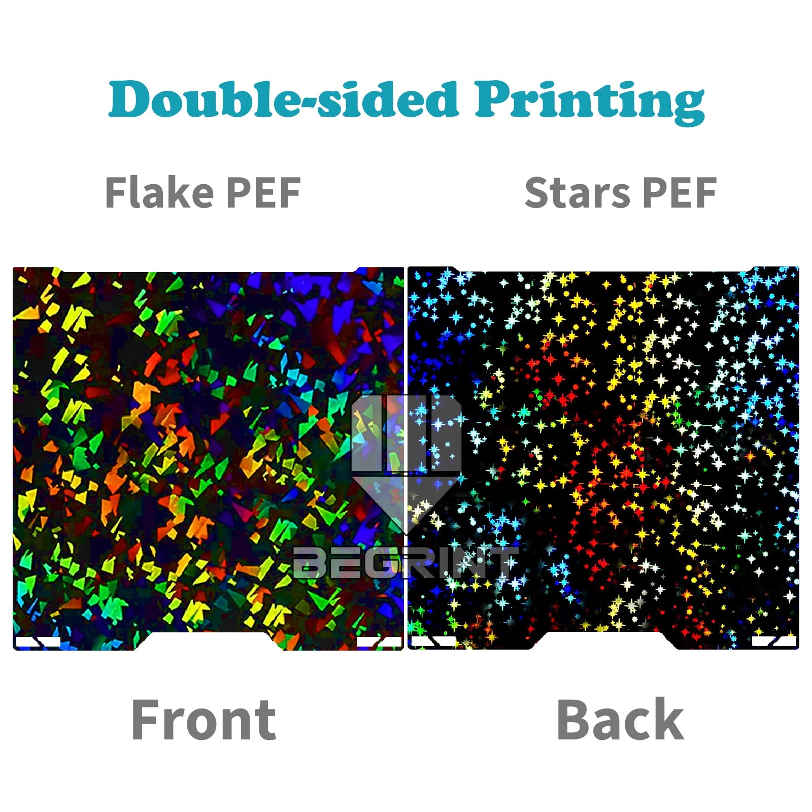 Double-Sided PET/PEI Build Plate for H2D / H2S