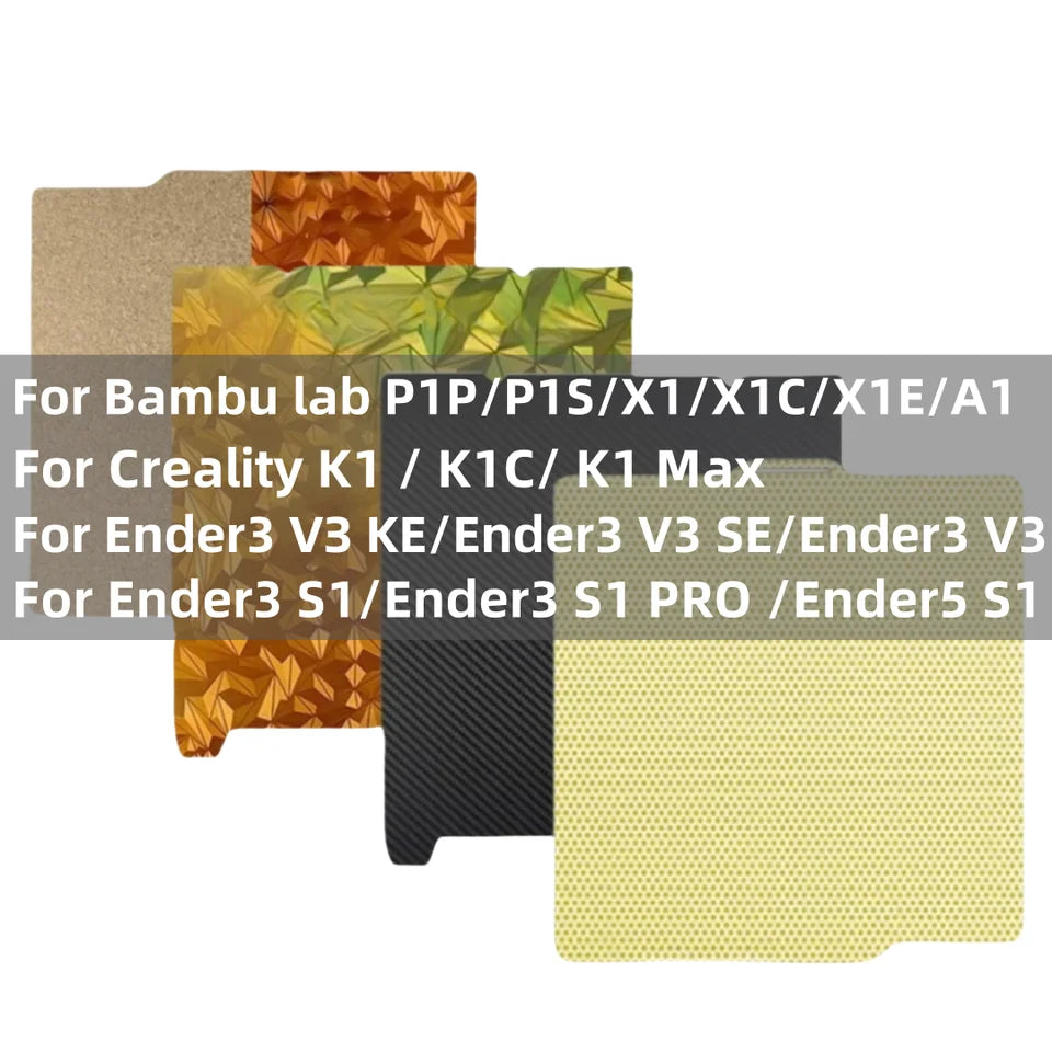 PEO Chameleon Double-Sided PEI Build Plate