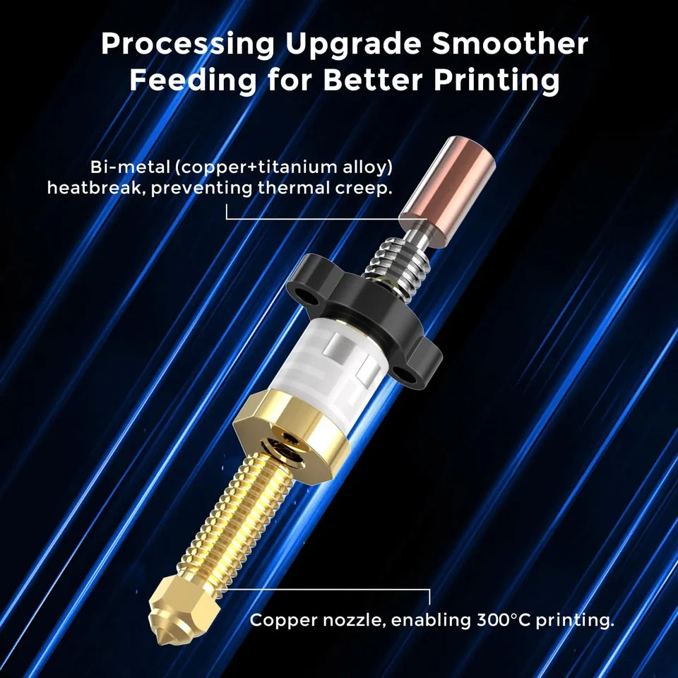 For Creality Ender-3 V3 KE Hotend Upgrade heating head Kit |Ceramic Heating Block &  High Thermal Conductivity Nozzle