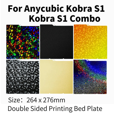 PEO/PET Build Plate for Kobra S1