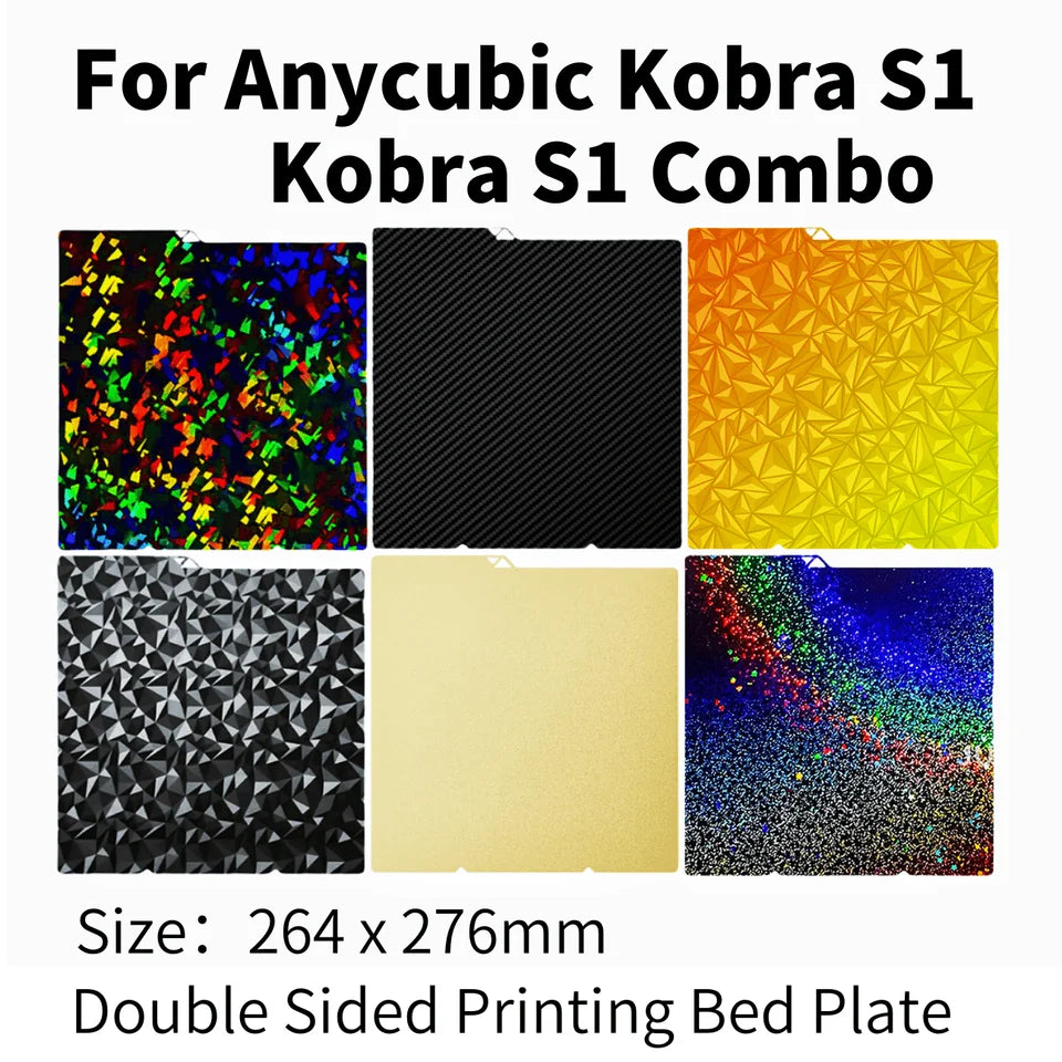 PEO/PET Build Plate for Kobra S1