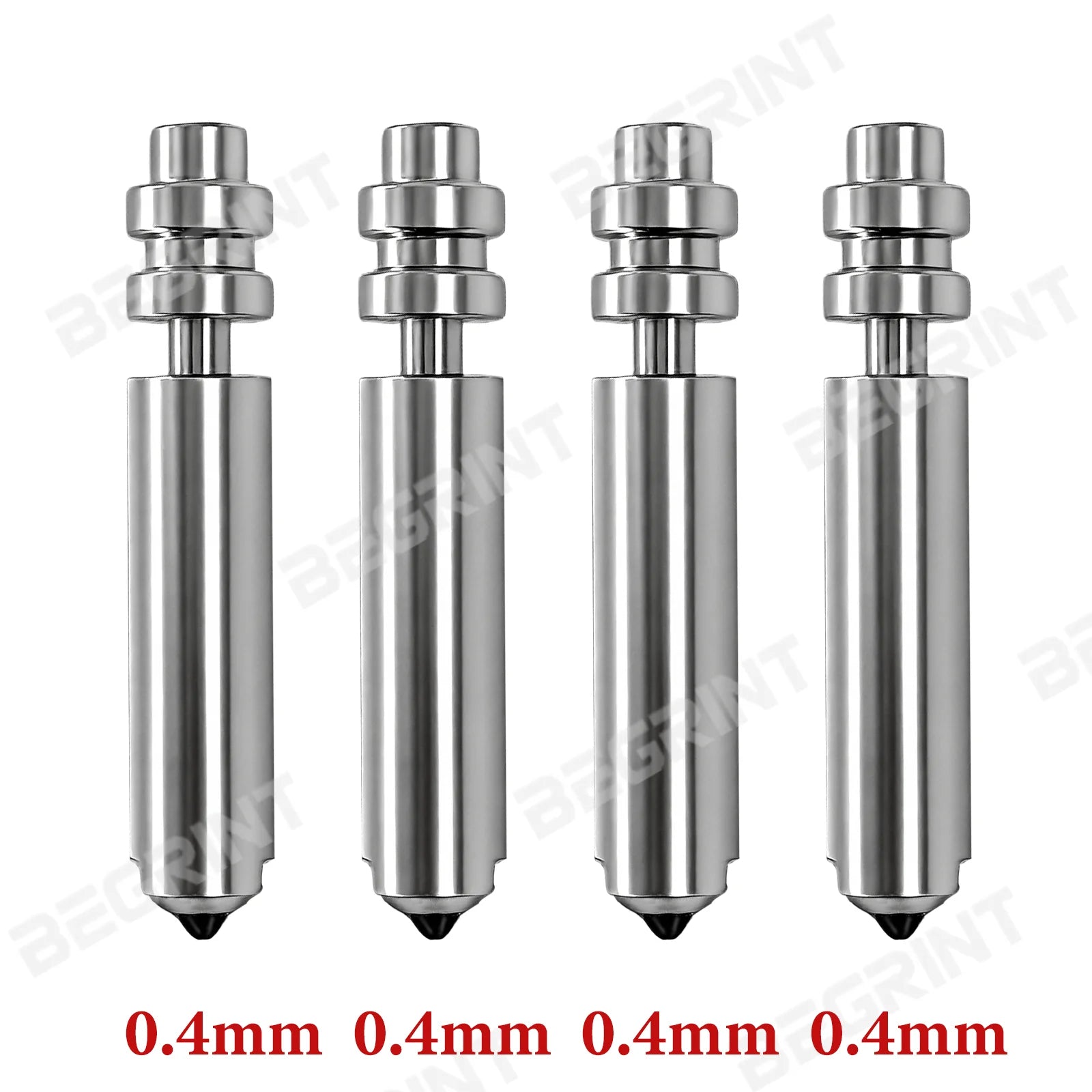 For Anycubic Kobra X Nozzle KX Bimetal Nozzles 0.2/0.6/0.8/0.4mm One-piece Hotend Nozzle Resistant 300℃ For KobraX 3D Printer
