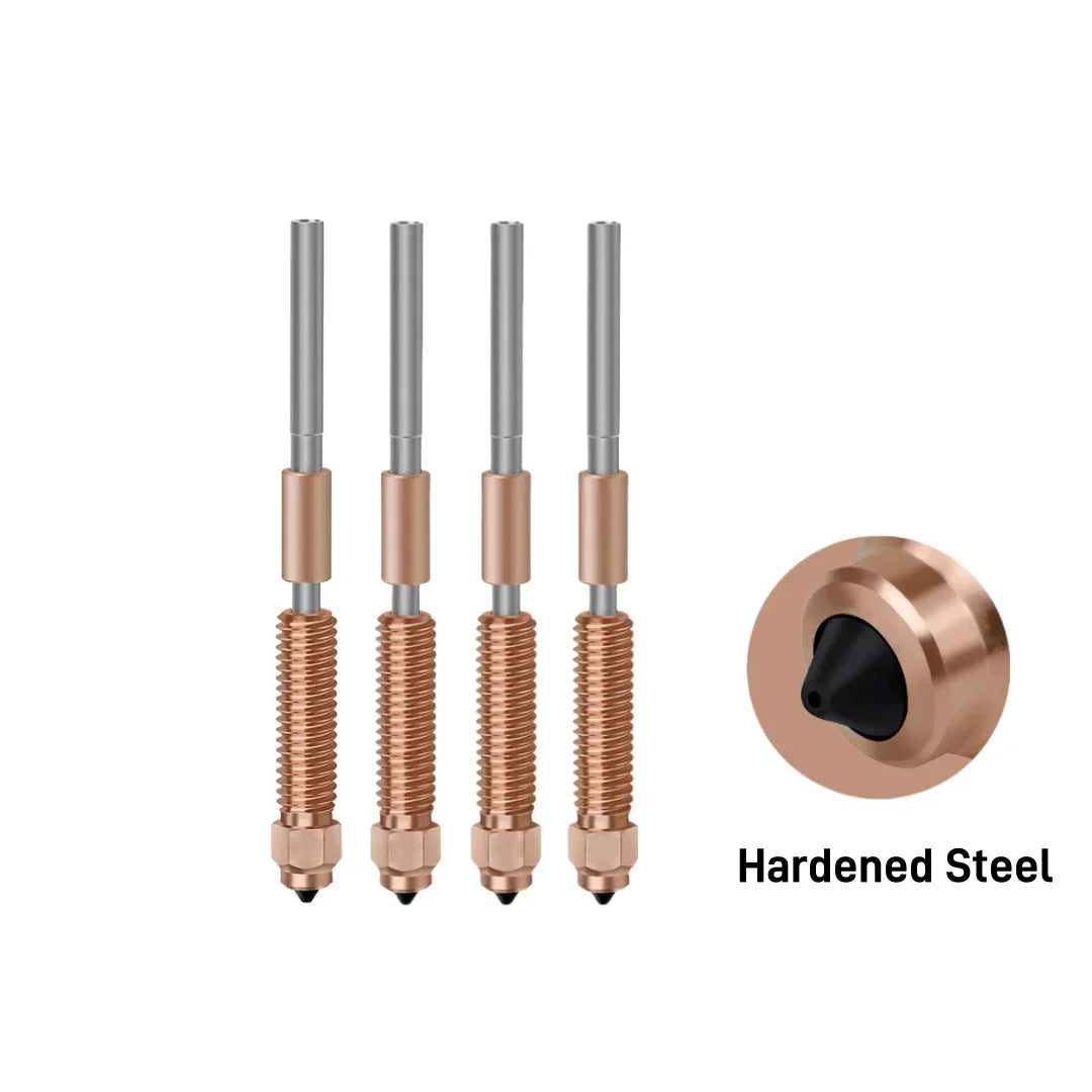 Creality official K1C Nozzle Unicorn Quick-Swap Nozzle Kit 0.4/0.6/0.8 mm Hardened Steel High-Speed Nozzles for K1C/Ender V3