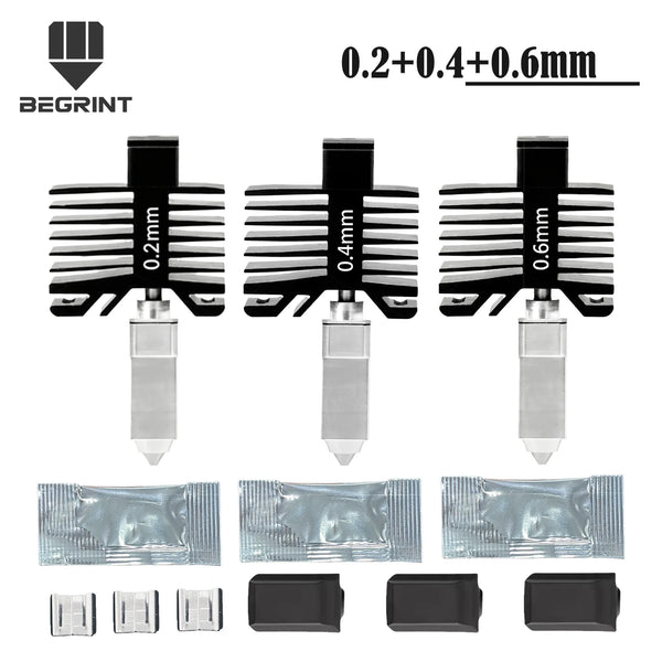 Integrated Hardened Steel Hotend