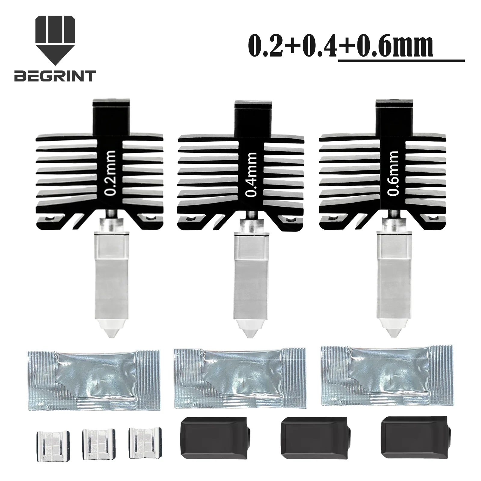Integrated Hardened Steel Hotend