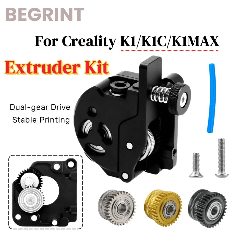 For CREALITY K1 K1C Hummingbird Extruder Without Motor Extrusion Mechanism Kit for K1 K1 Max 3D Printer Part Upgrade Accessory