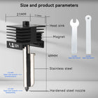 Hardened Hotend Kit for H2D