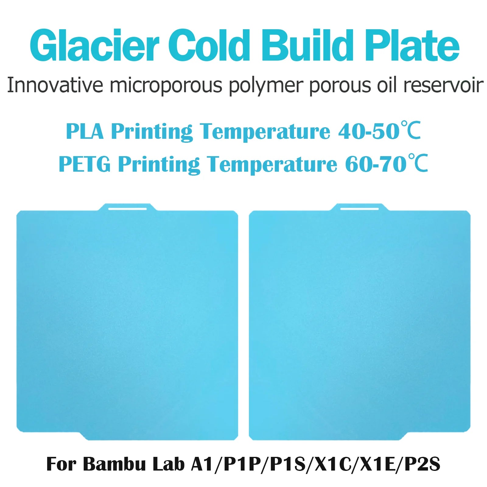 Smooth Spring Steel Build Plate