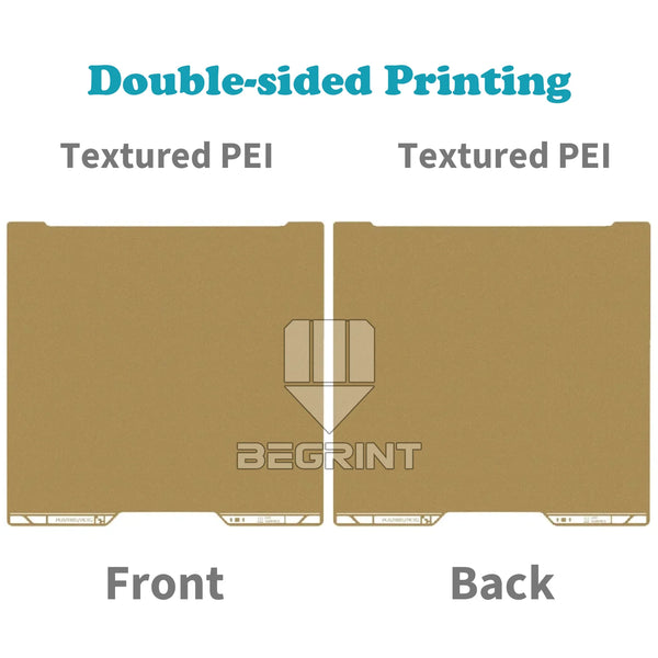 Double-Sided PET/PEI Build Plate for H2D / H2S