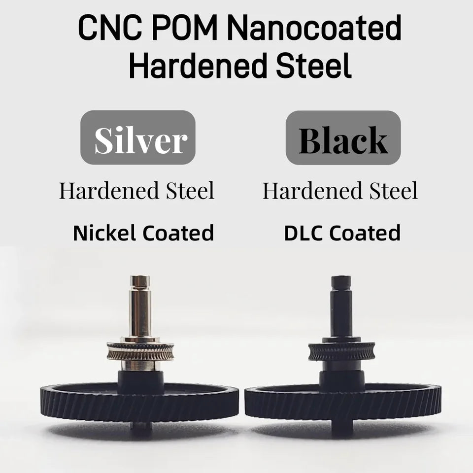 For Bambu Lab  A1/A1 Mini 3D Printer Extruder Gear Kit Nanocoated Hardened Steel Extrusion Head Gear 3D Printer Accessorie
