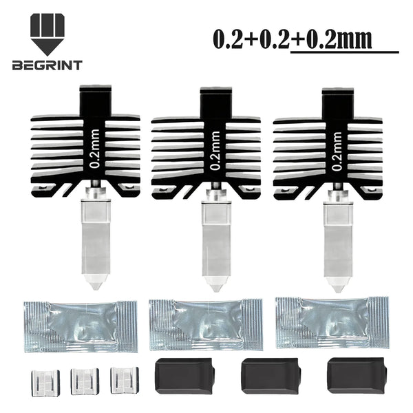 Integrated Hardened Steel Hotend