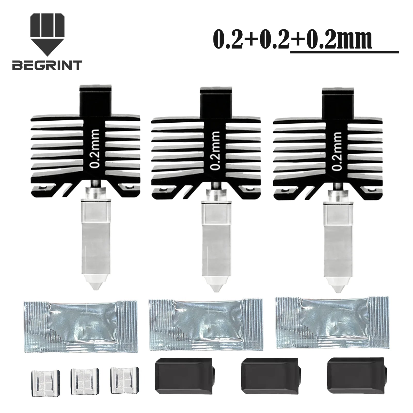 Integrated Hardened Steel Hotend
