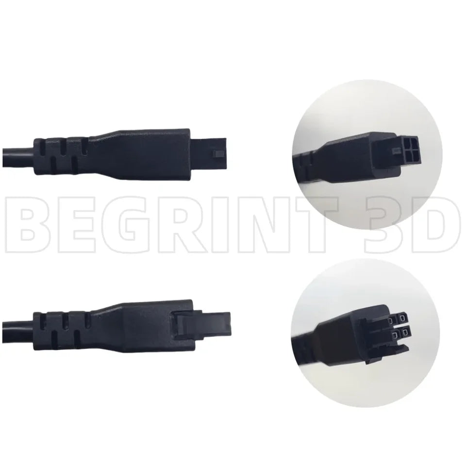 For Anycubic ACE 4-pin Extension Cable For Kobra3/3 Combo/3Max/3max combo/S1/S1 Combo 3D printer With Magnetic ring cable