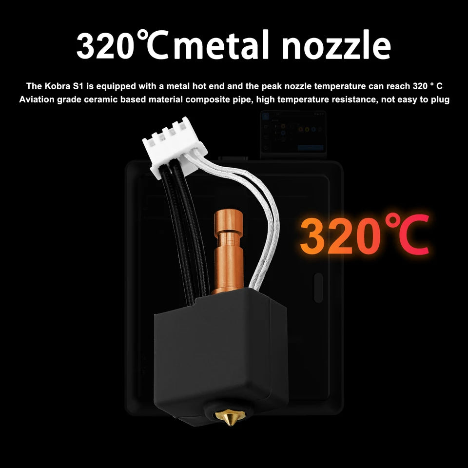 Bimetallic Hotend Kit for Kobra S1