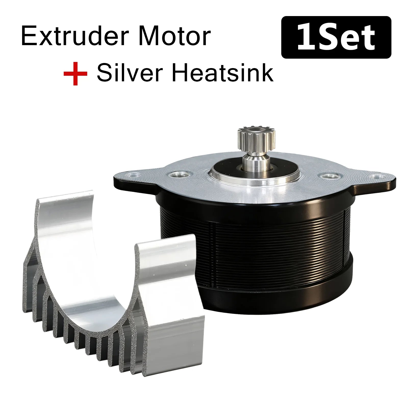 For Creality K1 Extruder Motor 1.8 Degree Press 12 Tooth Gear Circular Stepper Motor for K1C/K1 Max Ender-3 V3 3D Printer