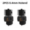 2PC 0.4mm Hotend