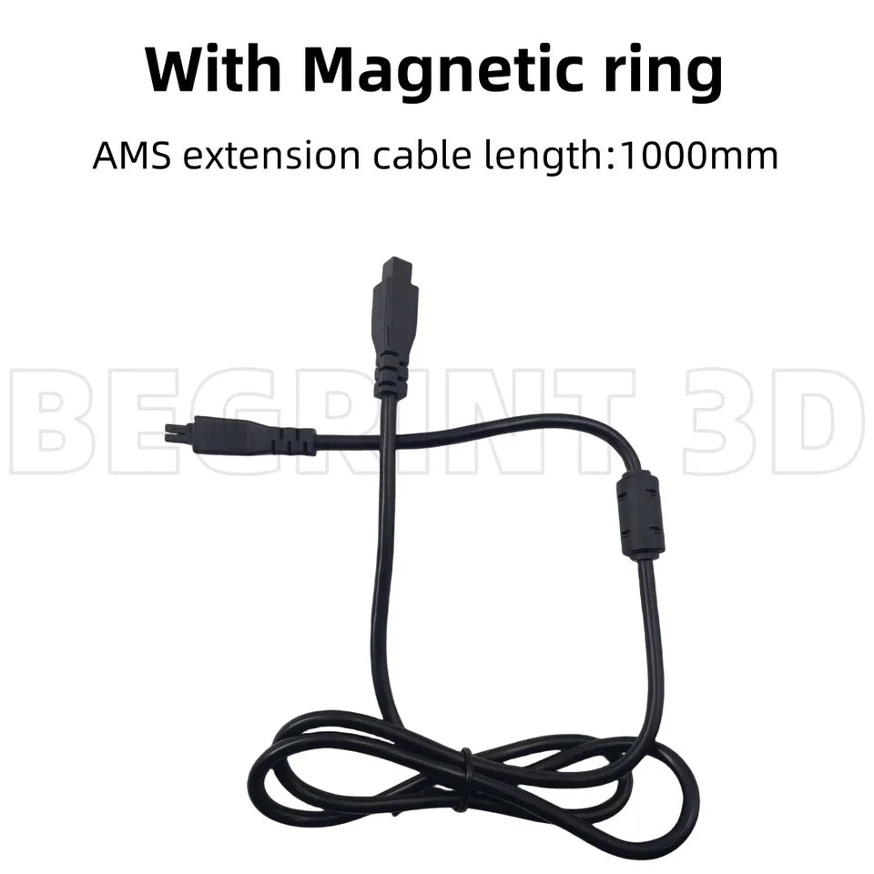 For Anycubic ACE 4-pin Extension Cable For Kobra3/3 Combo/3Max/3max combo/S1/S1 Combo 3D printer With Magnetic ring cable