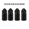 4PCS 0.2mm Hard